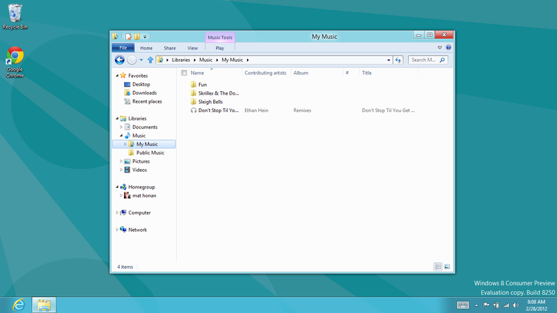 Illustration for article titled Windows 8 Consumer Preview Gallery